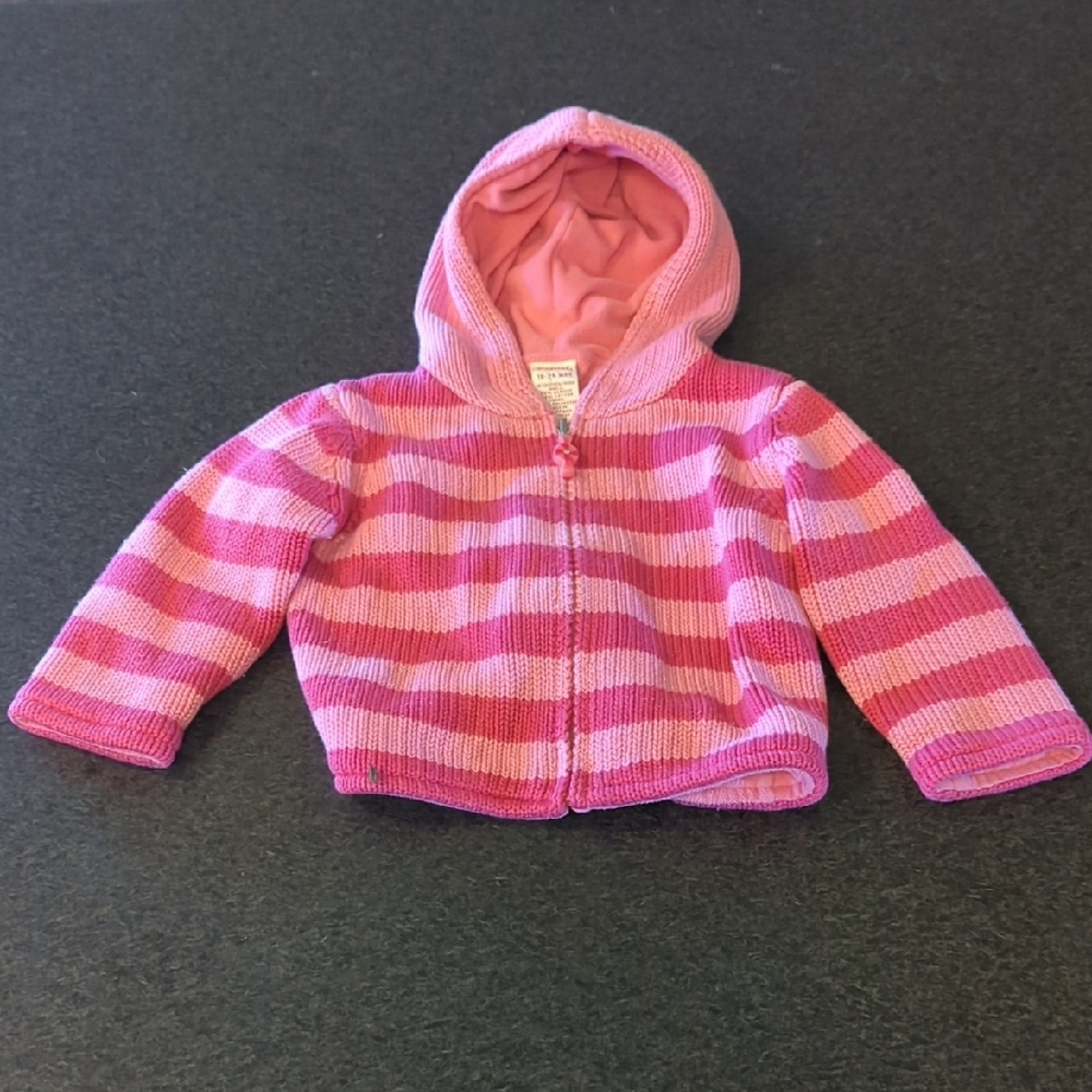 Gymboree Pink Knit Hoodie